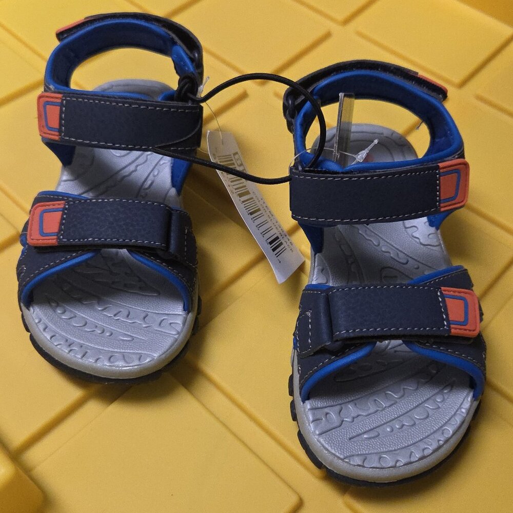 Size 12 - Eddie Bauer - Sandals - Kyle - blue & black - NEW